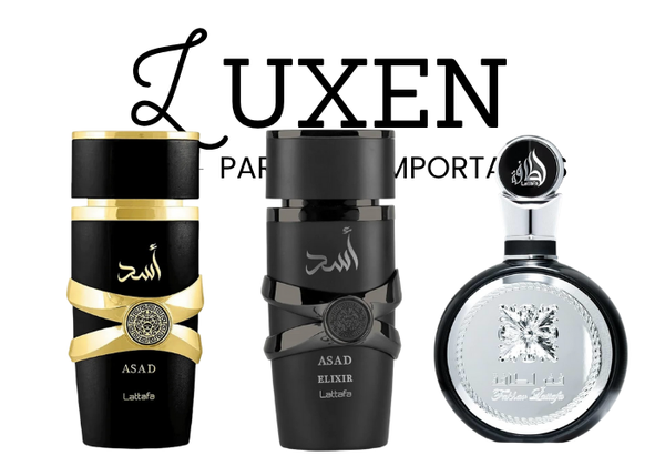 PROMOÇÃO COMPRE 1 LEVE 3 - Coleção Árabe Masculina Black Khalifa - Queima de Estoque Black Friday! 🔥 - 100ml Cada